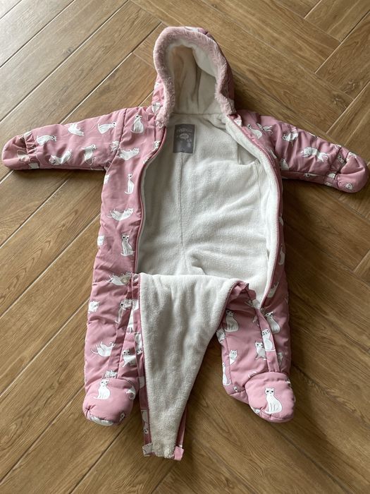 Kombinezon zimowy dziewczęcy 74