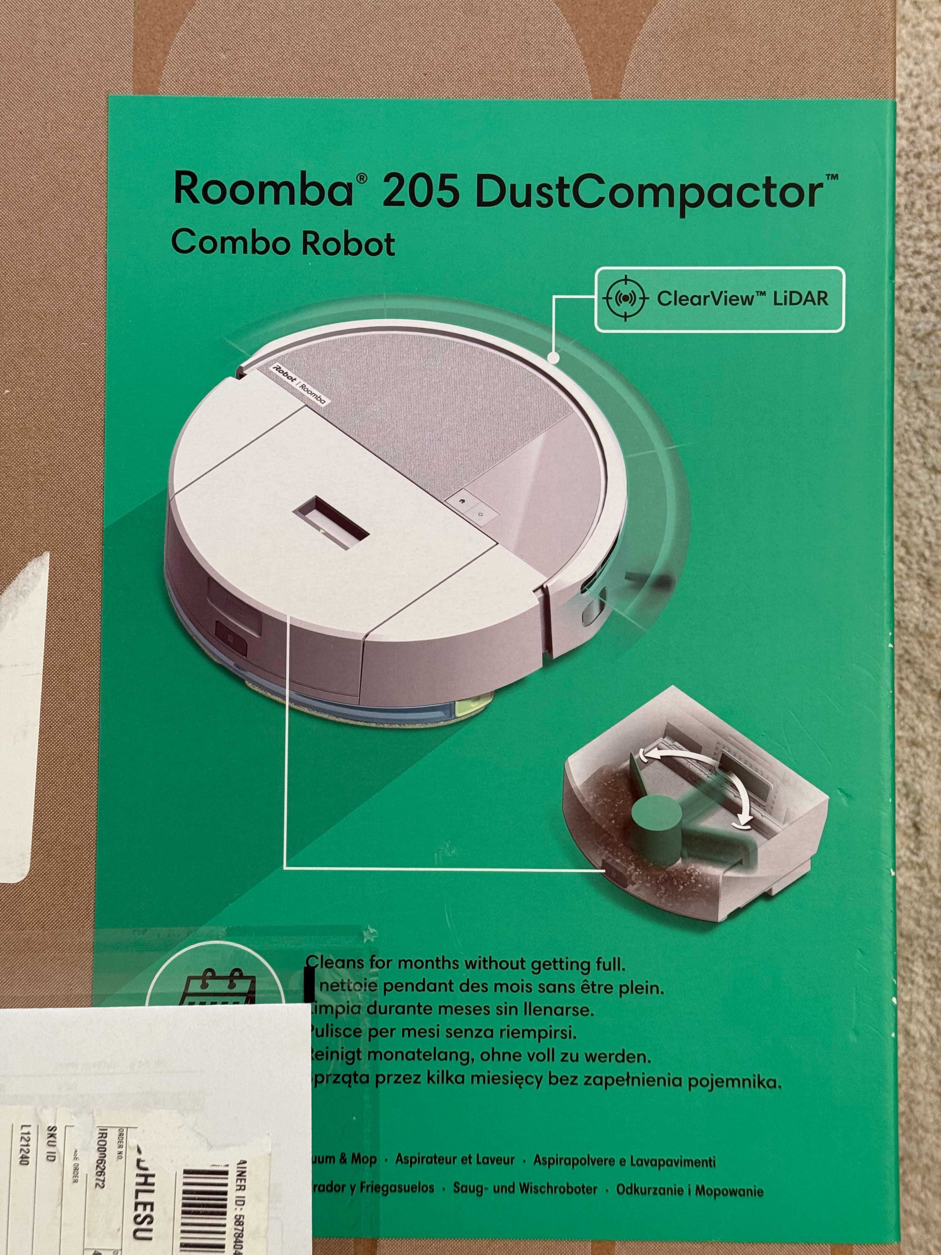 iRobot Roomba Combo 205 DustCompactor