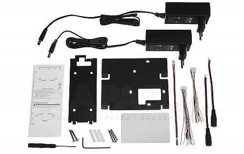 Domofon HikVision, Zestaw wideodomofonowy DS-KIS603-P(B), KIT-IP-PL603