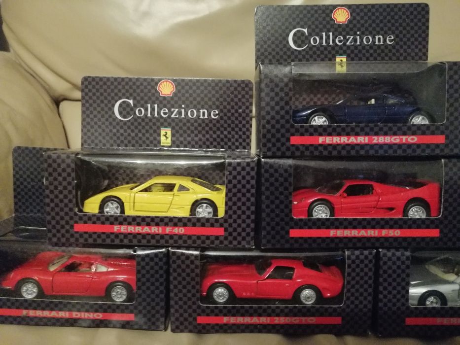 Coleccionador - 5 Carros Ferrari - Shell Collezione