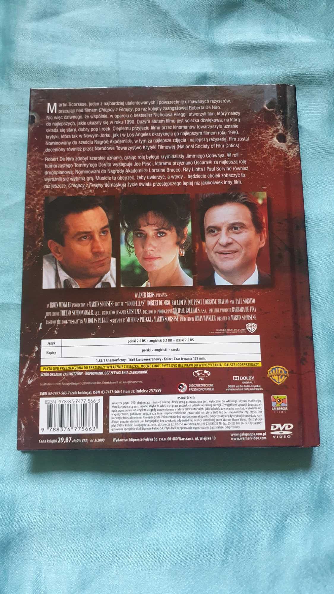 Chłopcy z Ferajny  DVD + Książka