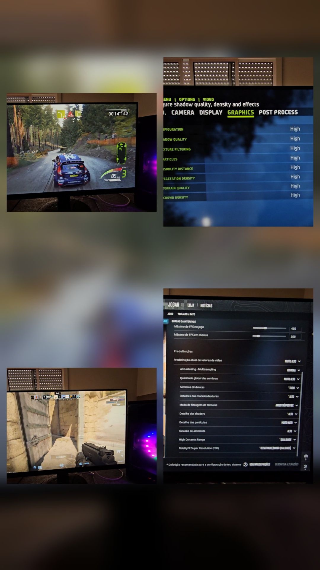 PC Gaming Amd r7/32gb ram/ Asus Nvidia 8Gb. como nova