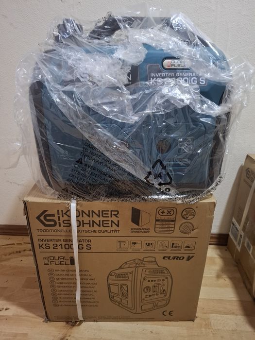 Інверторний газобензиновий генератор Konner&Sohnen KS 2100iG S