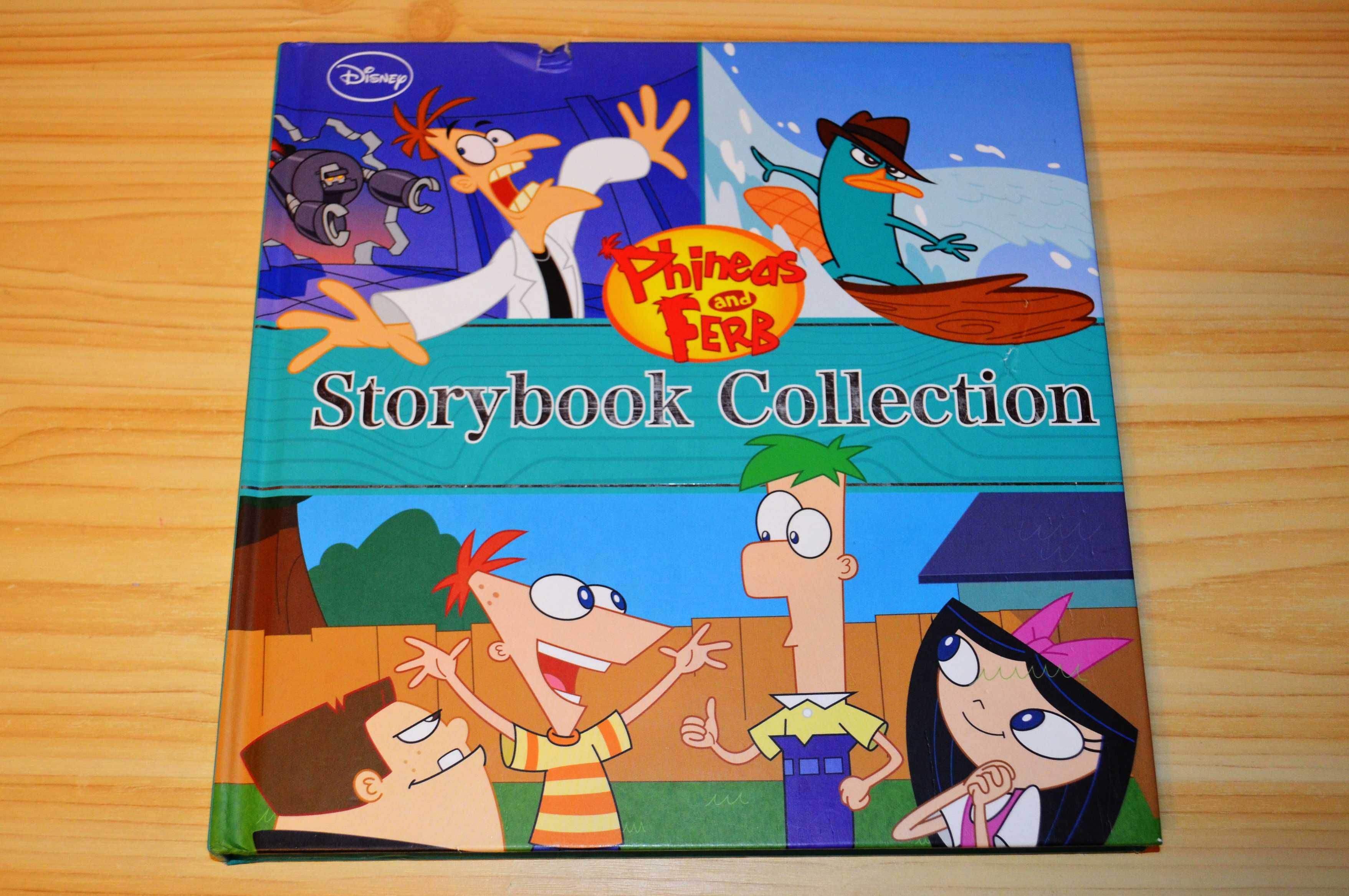 Phineas and ferb, storybook, дитяча книга англійською