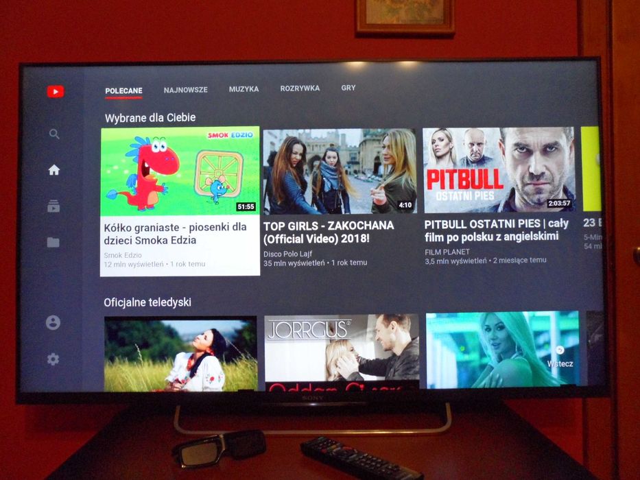 Telewizor SMART TV SONY KDL-50W685A 50" LED WiFi YouTube hdmi usb