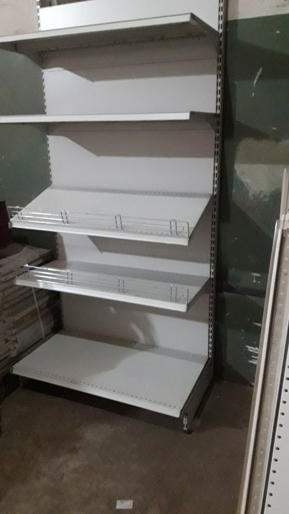 Пристенные стеллажи, островные, перфорированные, угловые