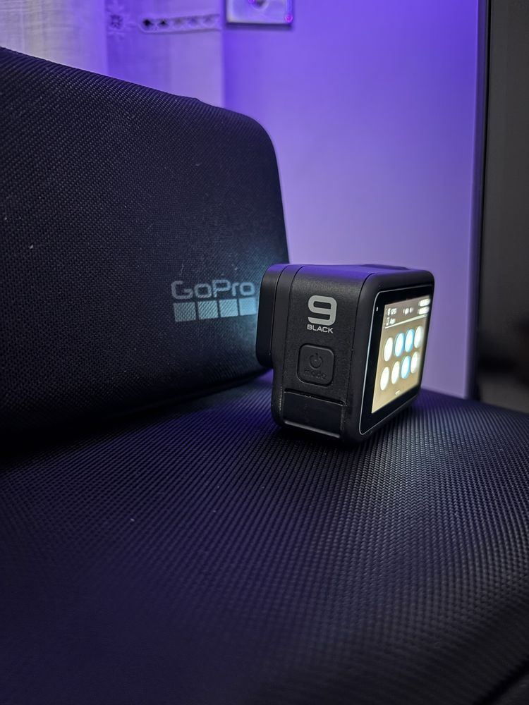 GoPro Hero 9 Black Impecável com Kit Completo de Suportes