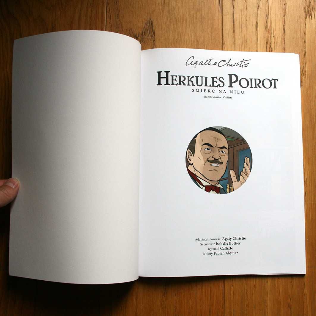 Komiks. Śmierć na Nilu. Seria Agatha Christie. Herkules Poirot