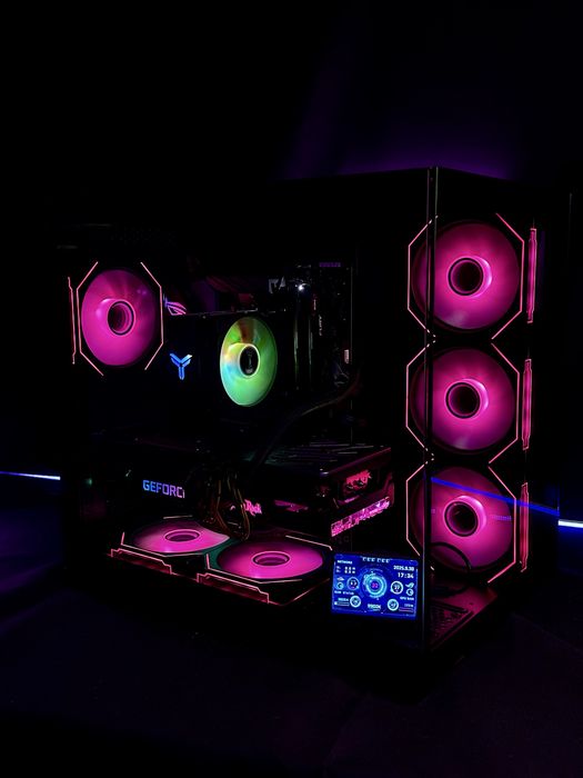 Profejsonaly Komputer Gamingowy RYZEN 7 5700X / RTX 3080 z monitorkiem