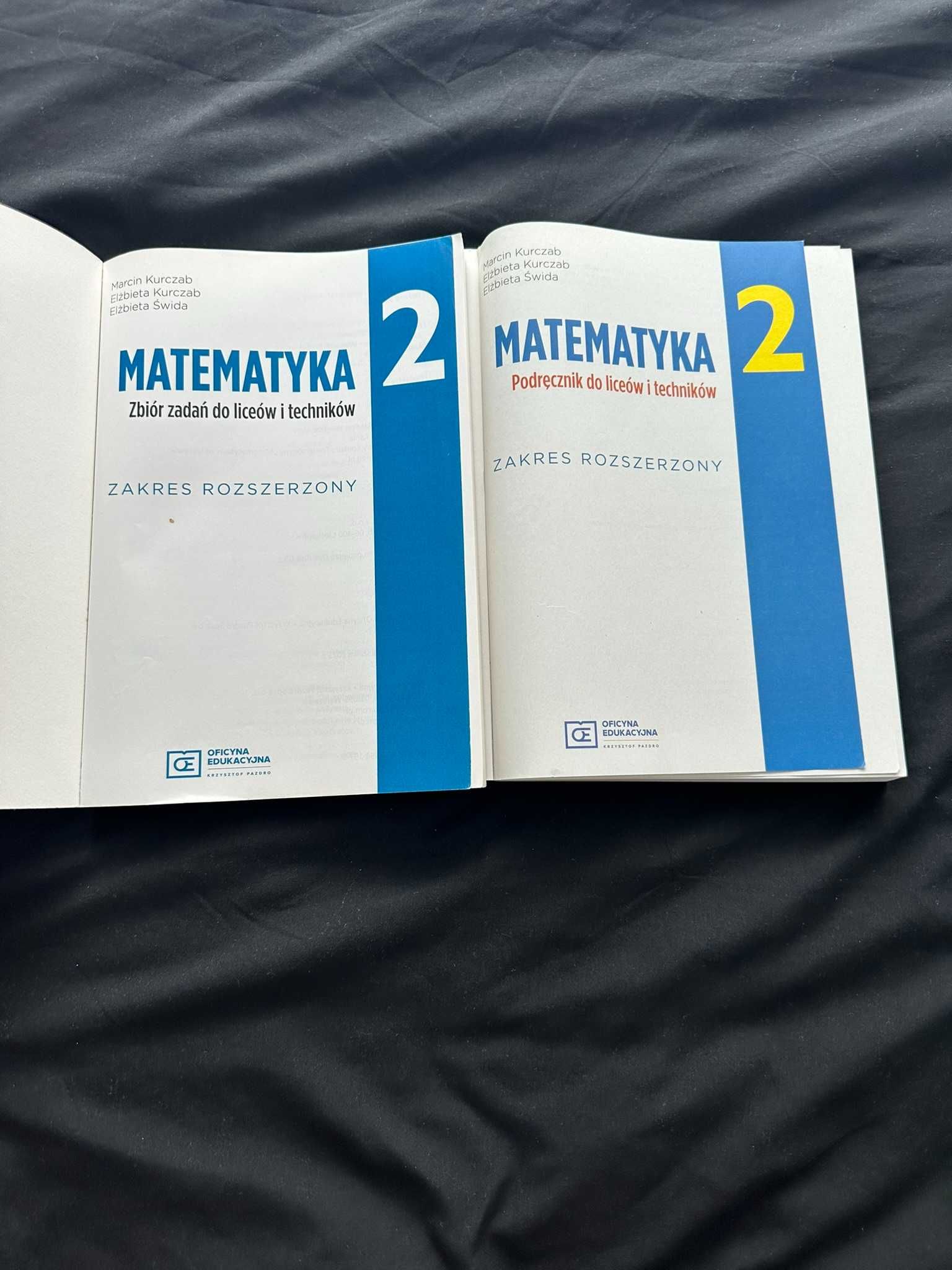 Podręcznik i zbiór zadań z matematyki dla klas 2.