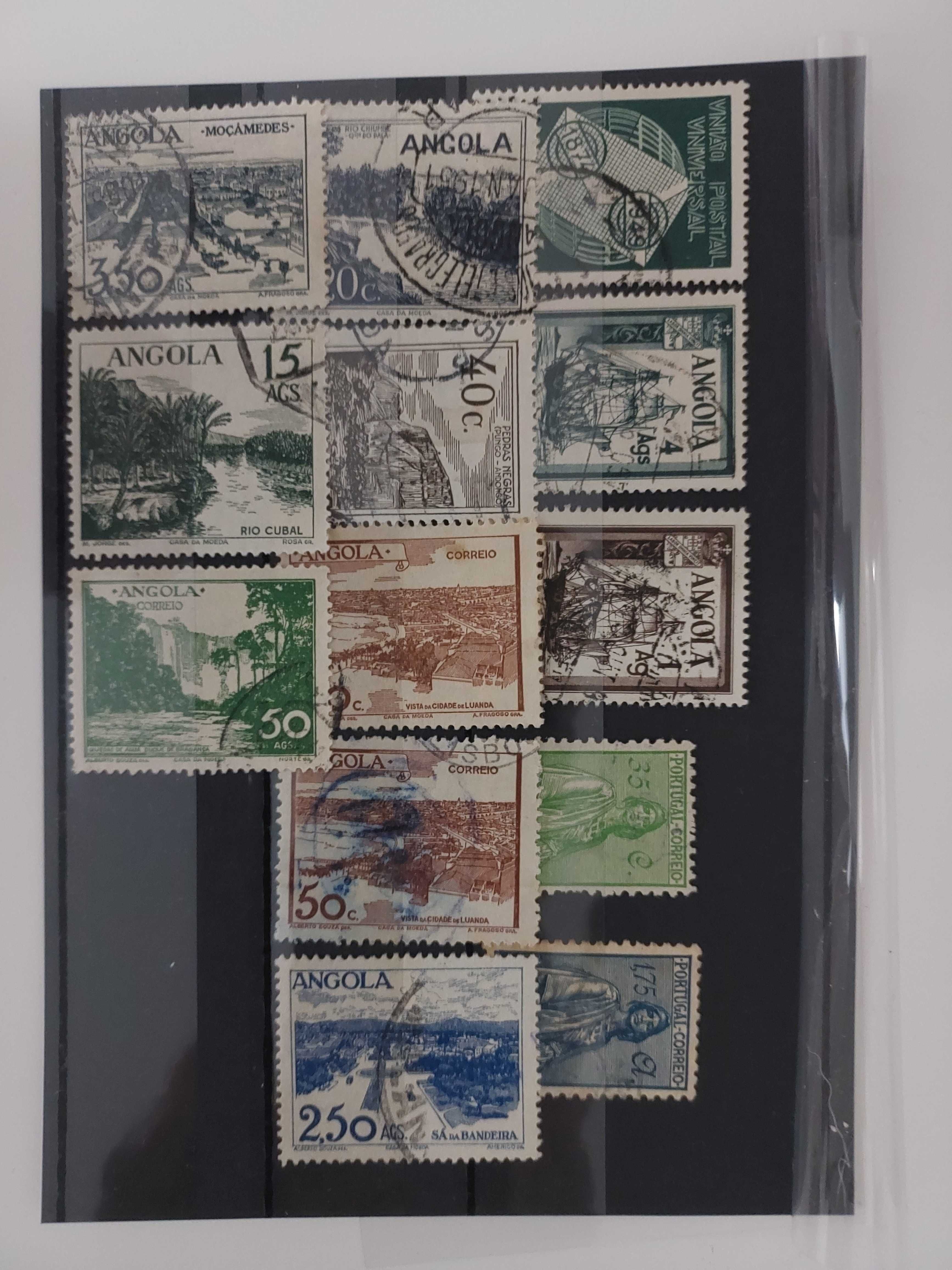 Lote selos Congo e Angola