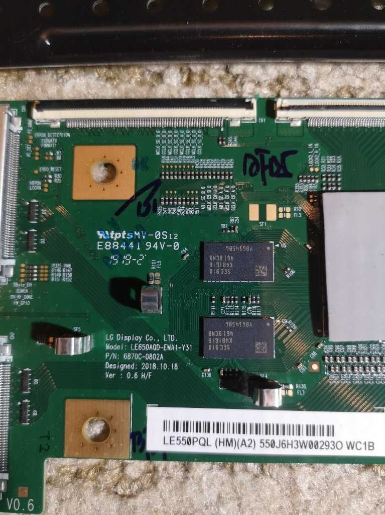 Logika t-con LE650AQD-EMA1-Y31 Lg Oled 6870C-0802A