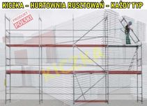 TANIE Rusztowanie Elewacyjne RUSZTOWANIA typ PLETTAC Baumann Hurtownia