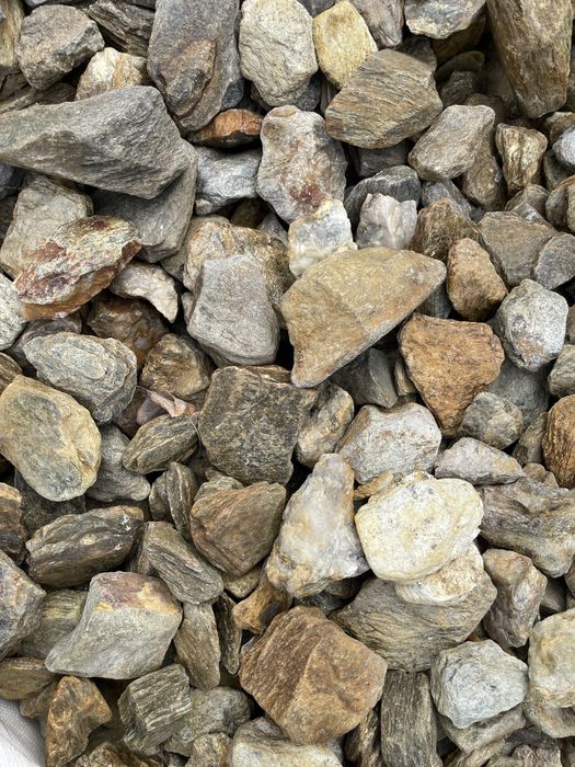 Łupek Moon Stone 11-32mm 32-64mm Serycyt kamień grys ogrodu akwarium