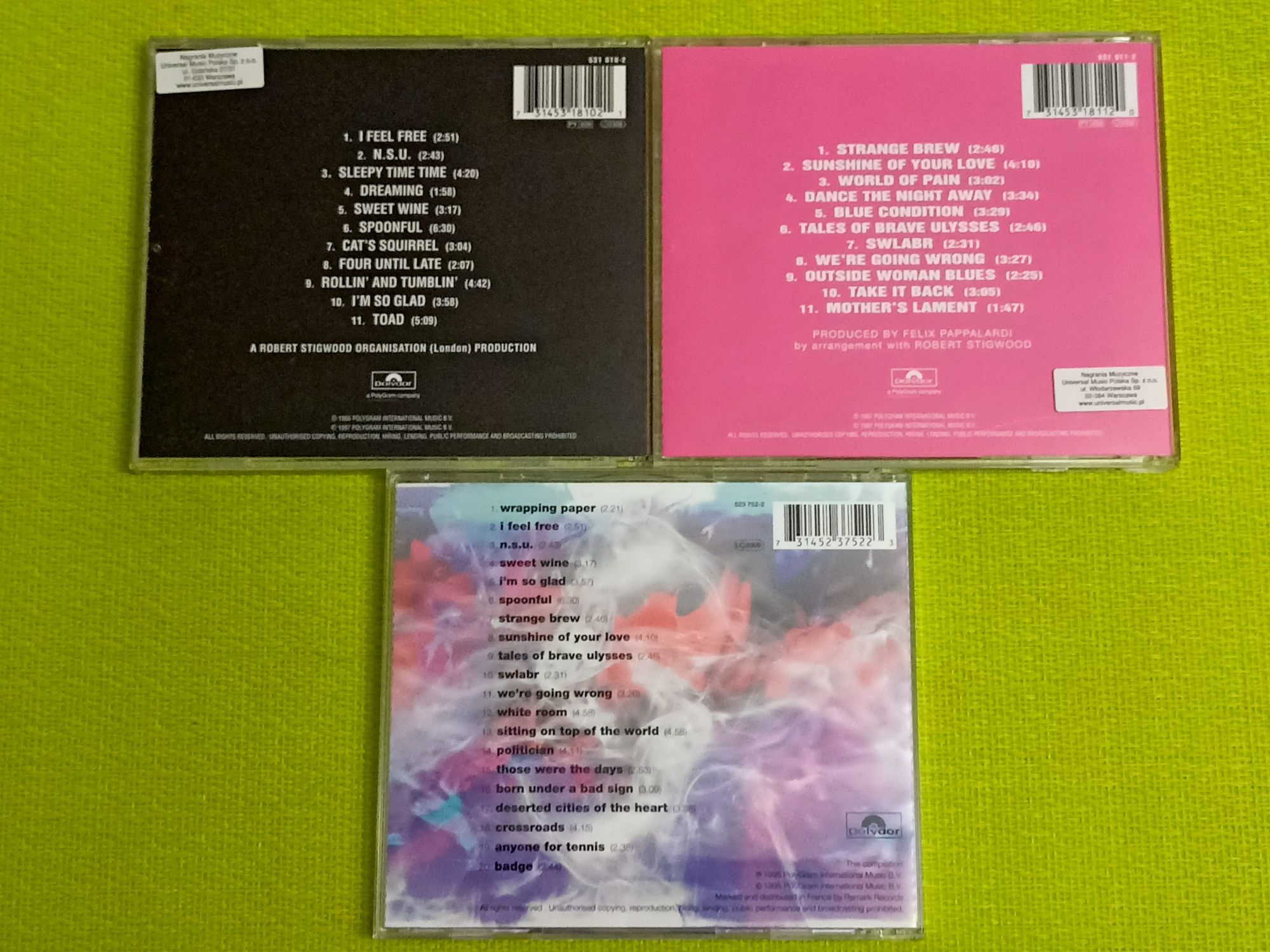 Cream - Zestaw - 3 CD