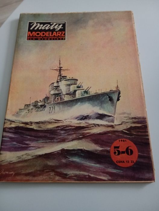 Mały Modelarz nr 5-6 1981 Orp Błyskawica