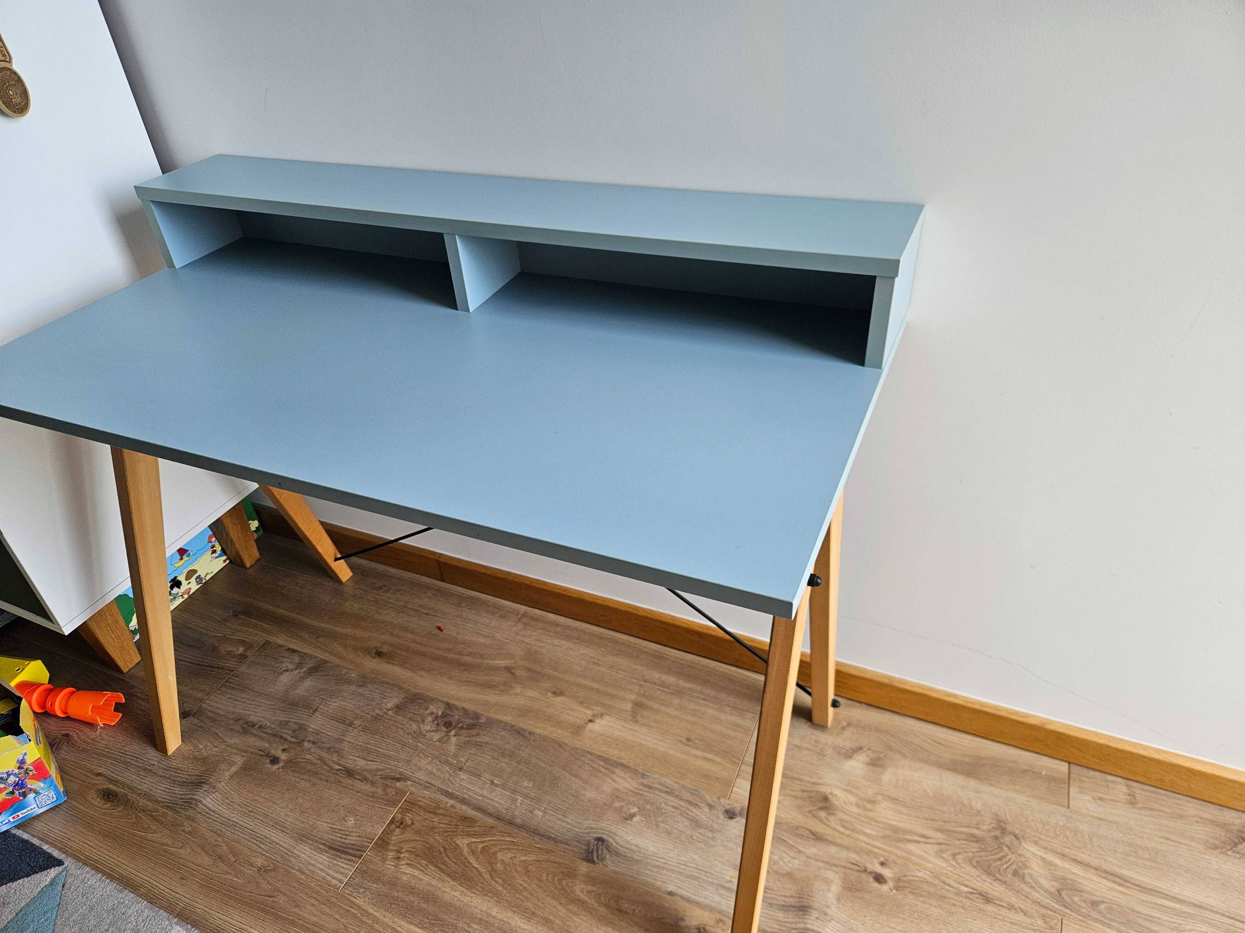Biurko Minko kids slim + horizontal z nadstawką