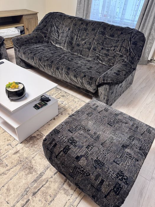 Диван двійка пуф