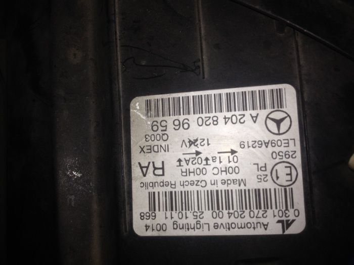 Farois frente mercedes c 2012 mod.204