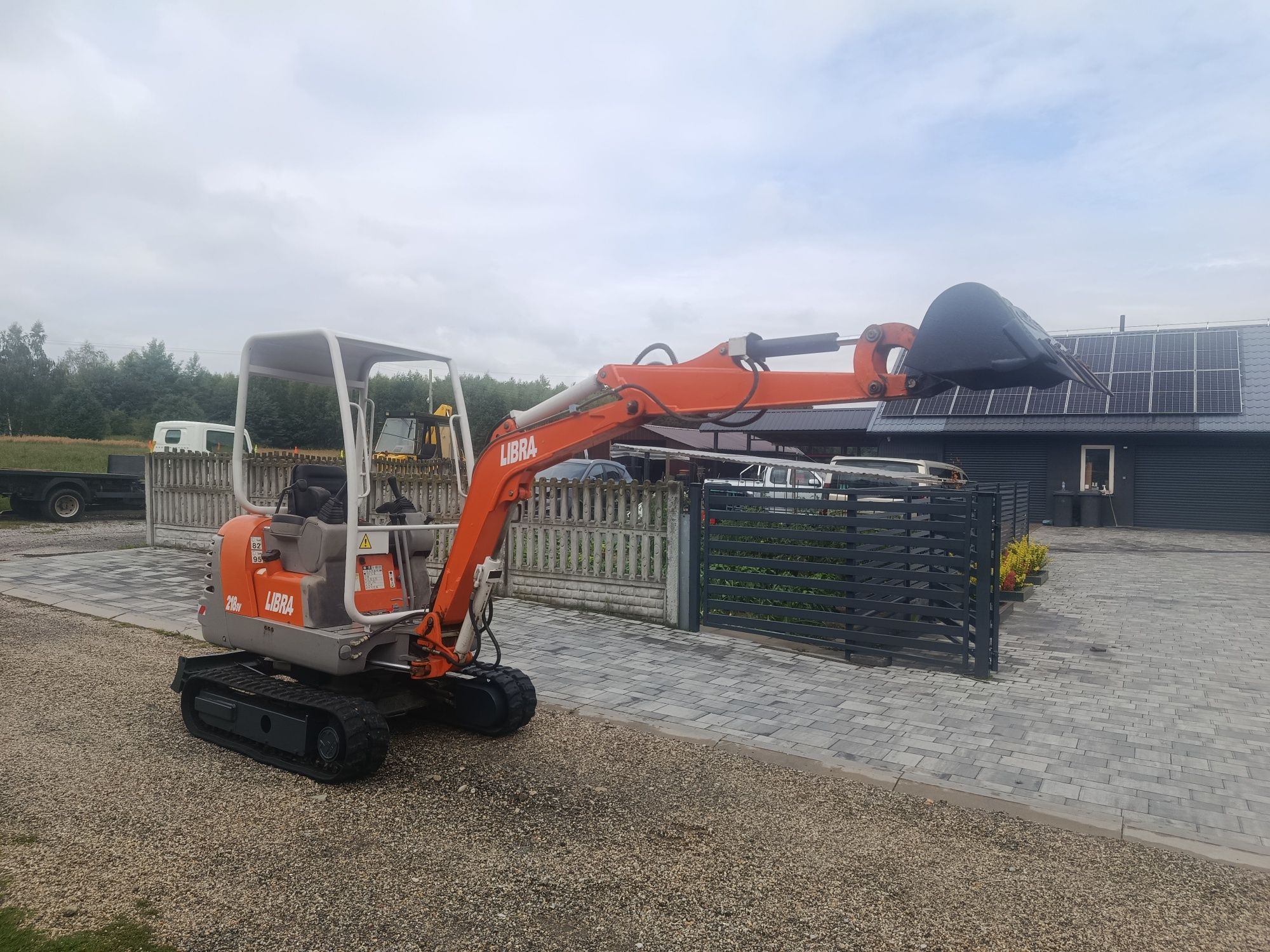 Minikoparka Libra 218SV 1.75t Kubota Super Stan