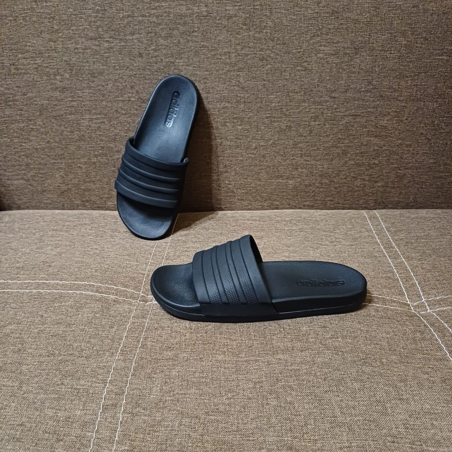 р38/Adidas Cloudfoam Тапочки шлёпанцы unisex