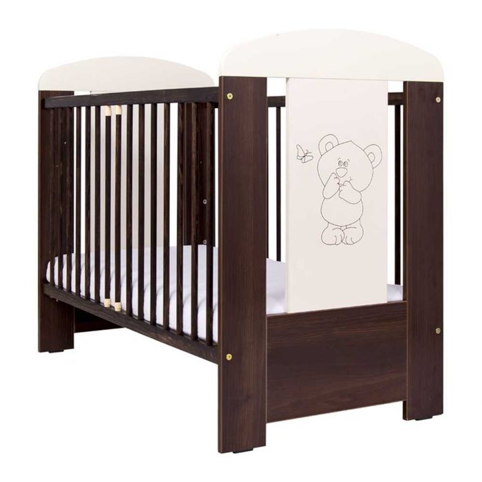 Łóżeczko dziecięce 120x60 cm z szufladą Drewex