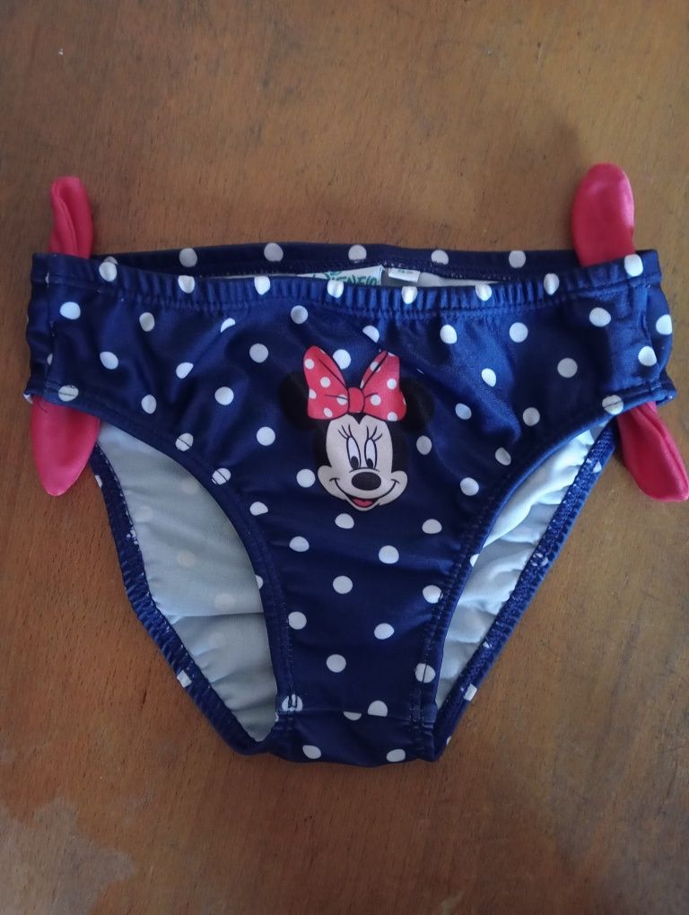 Cuecas bikini para criança Minnie novas