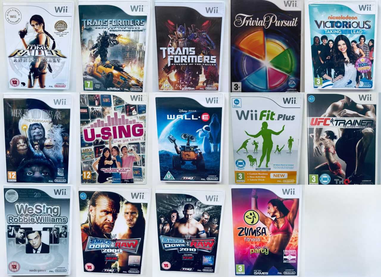 Диски Nintendo Wii / Wii U / Nintendo GameСube