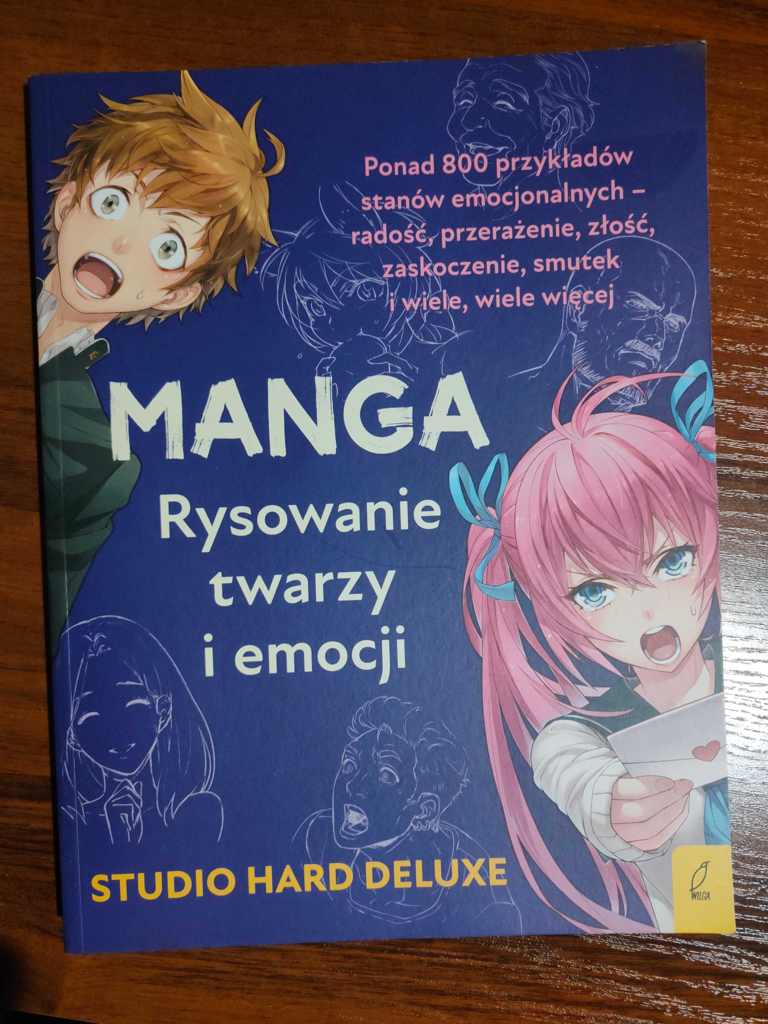 MANGA Anime  "Rysowanie twarzy i emocji"