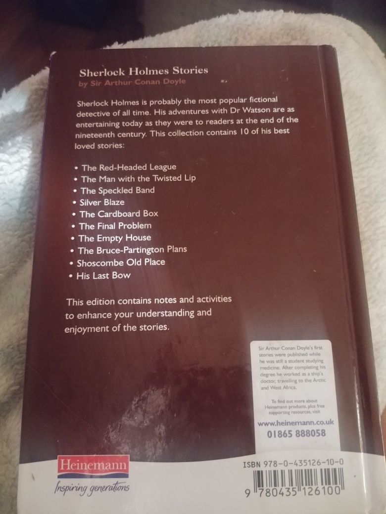 Książka Sherlock Holmes Stories