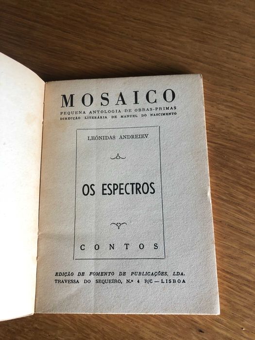 OS ESPECTROS     Leonidas Andreiv