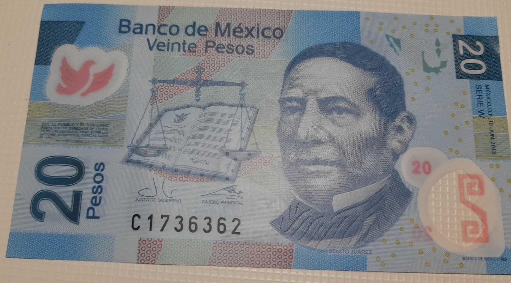20 Pesos песо С1736362