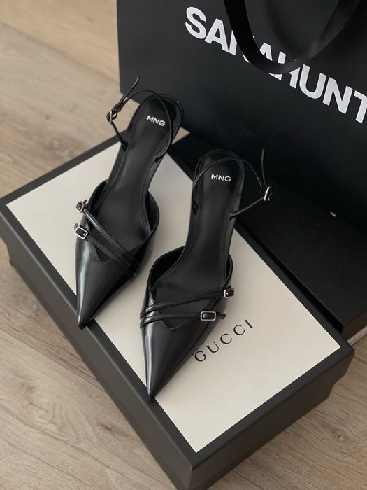 Mango слингбеки туфли