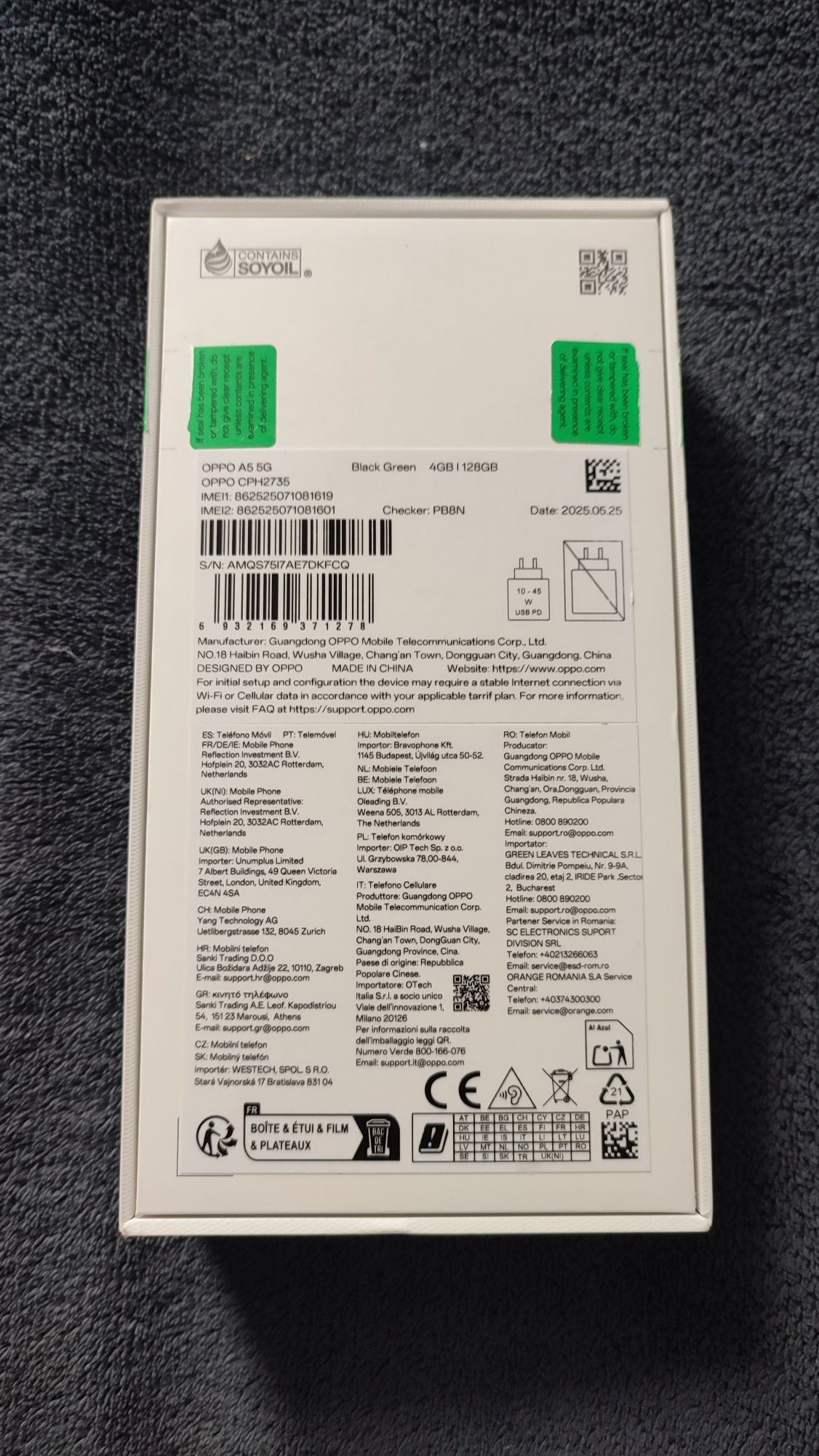 Sprzedam smartfon Oppo A5 5G
