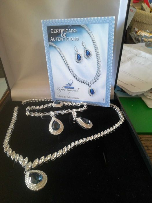 Conjunto Safira Imperial Swarovski®
