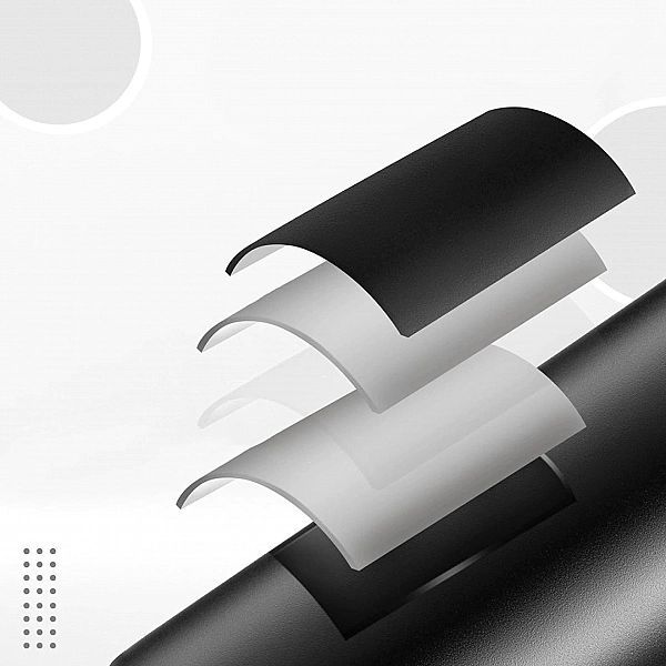 Bidon termiczny Rockbros rowerowy na napoje 530 ml - czarny