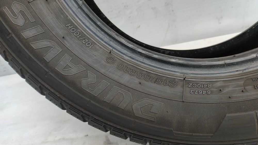 Opony Letnie 215/65/16C Bridgestone 2szt 6mm