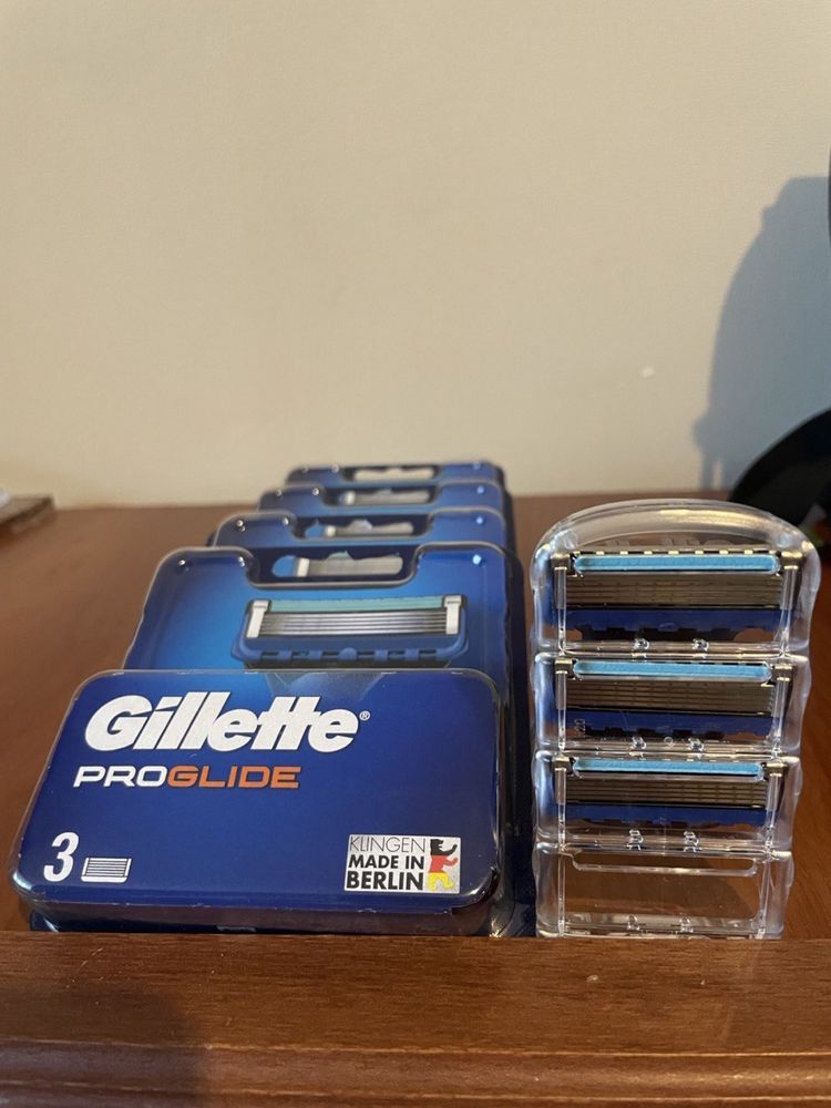 Gilette ProGlide, Fusion 5, змінні картриджі оригінал