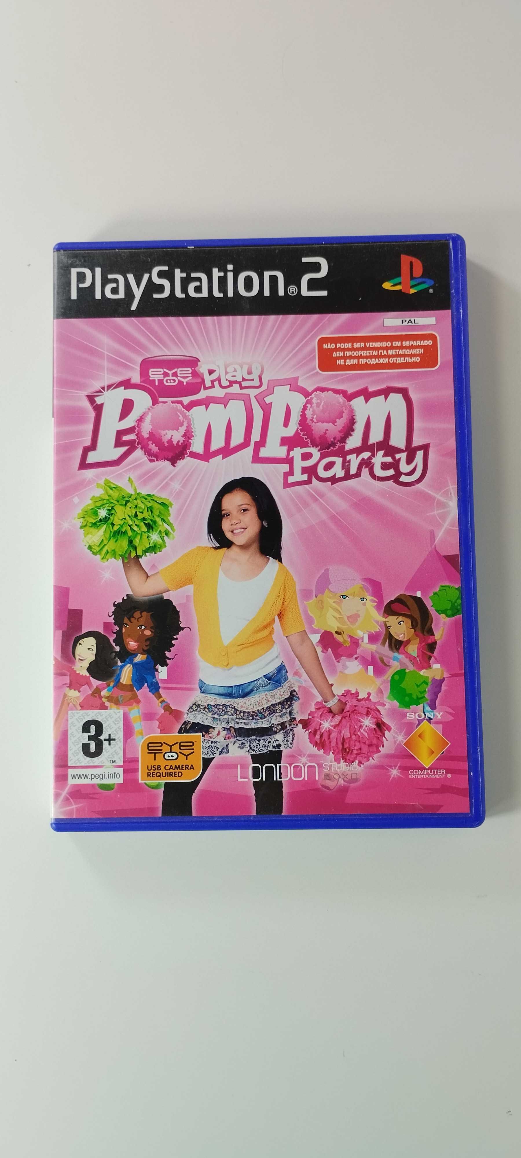 Eyetoy Play: Pom Pom Party Playstation 2 PS2