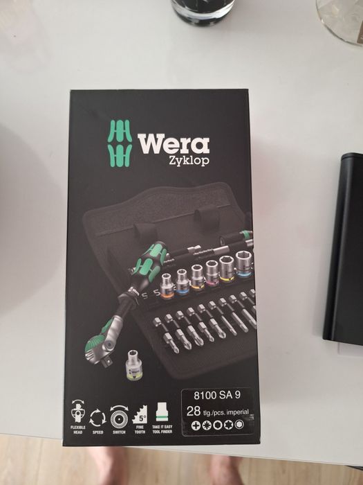 Набор  Wera  Zyklop 8100 SA 9 с Германии