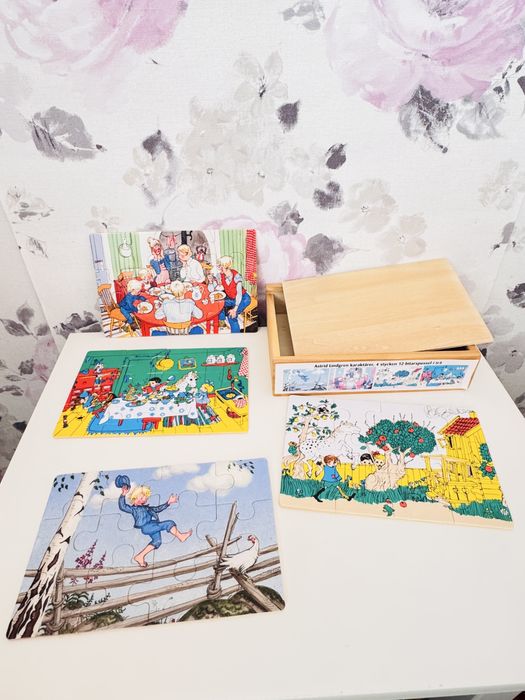 Drewniane puzzle Pippi Pończoszanka, Pippi Langstrumpf