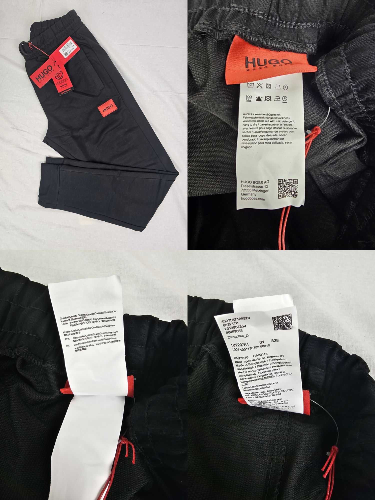 Dres męski spodnie Hugo Boss dresy długie dresowe