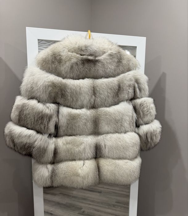 Шуба финский песец