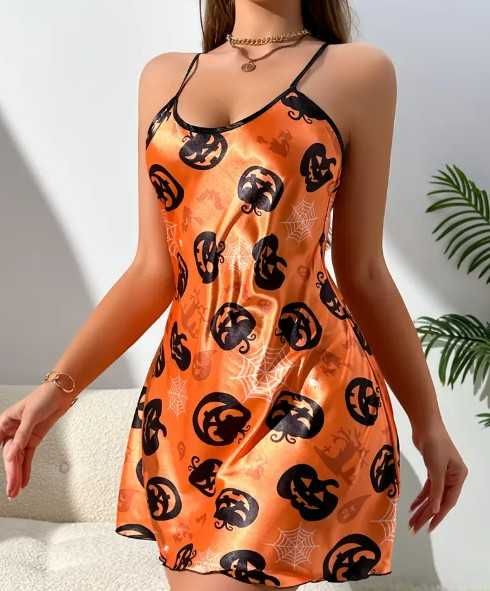 camisa de dormir halloween sexy