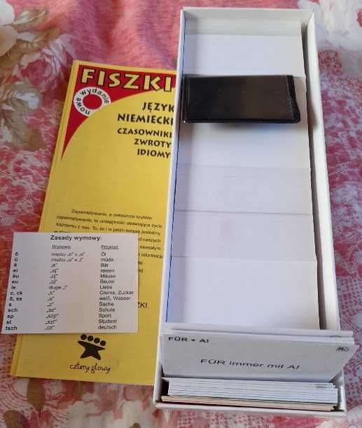 Język niemiecki "Fiszki na dobry początek. Verben" używane