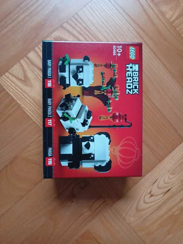 LEGO 40466 BrickHeadz - Pandy na Chiński Nowy Rok