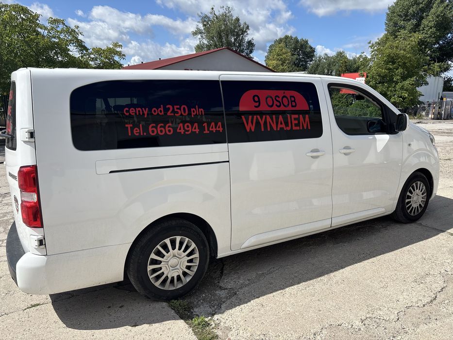 Wynajem 8+1 auto osobowe lub dostawcze