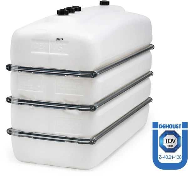 Zbiornik 3000l  typ D jednopłaszczowy na olej opałowy, ON, wodę nowe