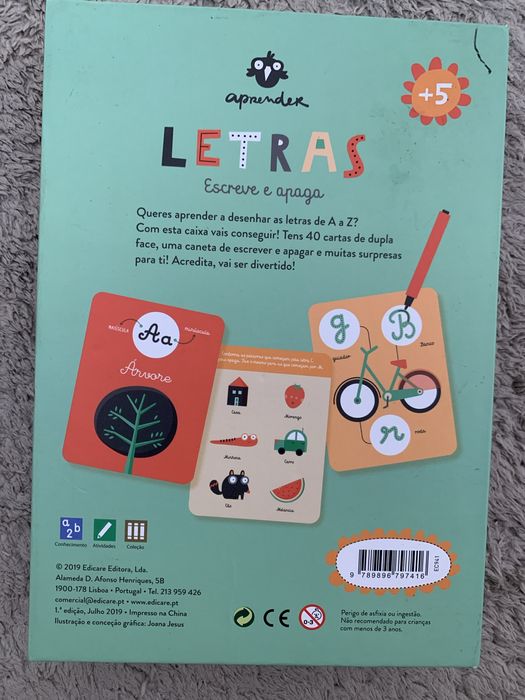 Jogo Edicare aprender as letras (5 anos)
