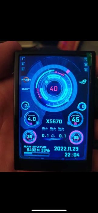 3,5 IPS дополнительный экран компьютера CPU GPU RAM HDD AIDA64